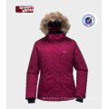 Le plus nouveau womans hiver rembourrage veste extérieure / skiwear filles hiver vestes de mode avec capuche